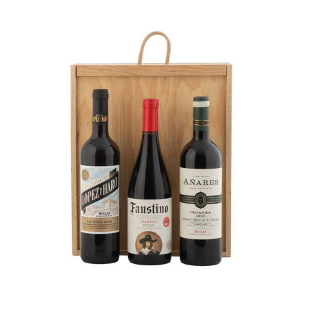 Caja Madera 3 bot. 601