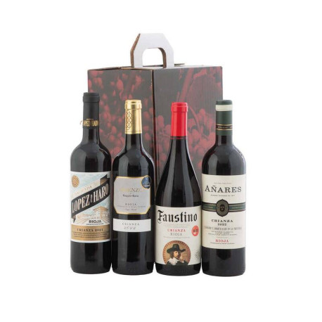 Caja Cartón  4 Bot. 604